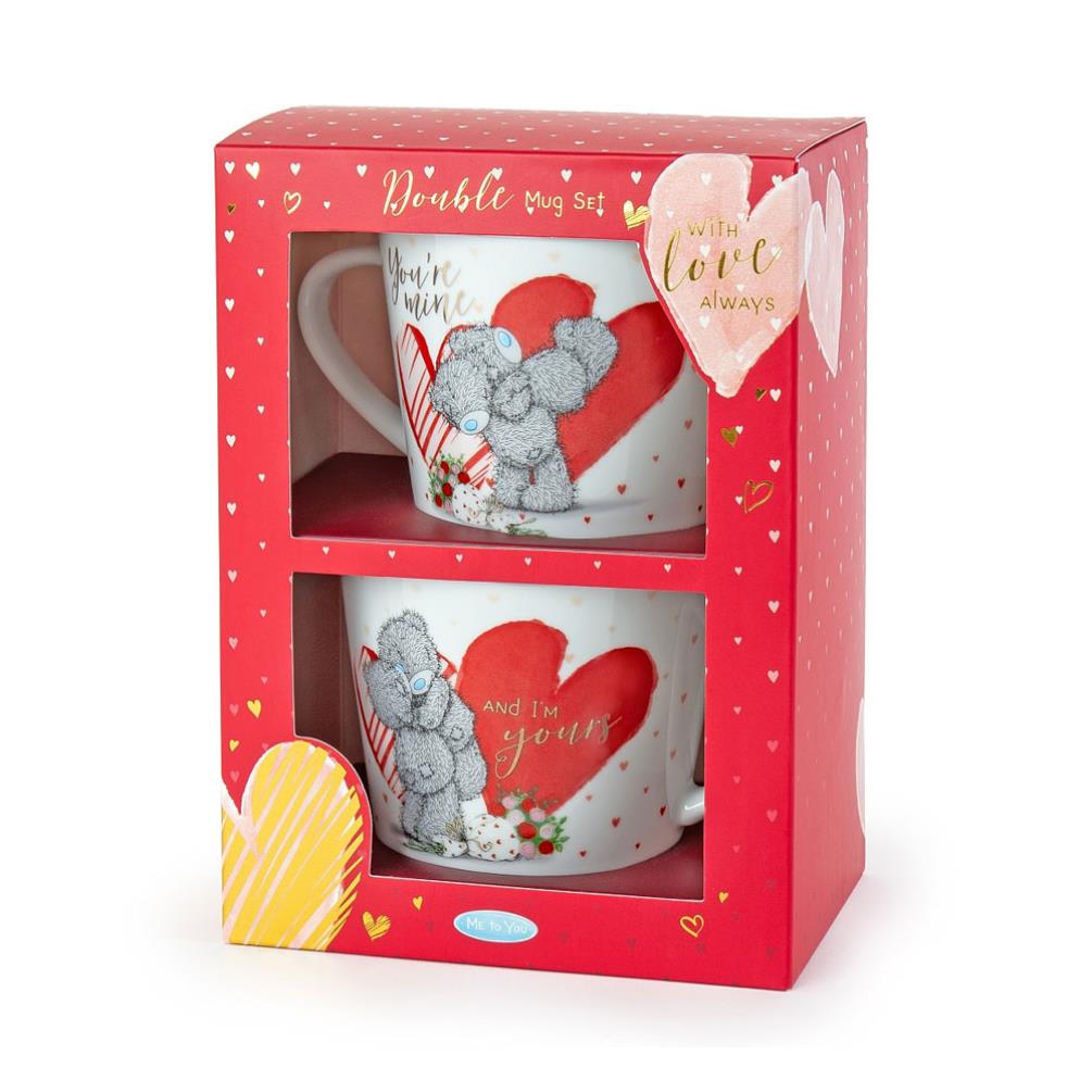 Me to You Bear Couples Double Mug Set Extra Image 1